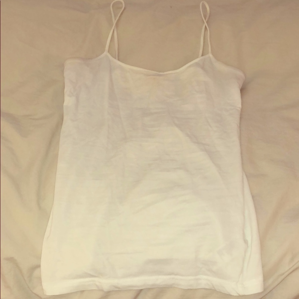 White tank top